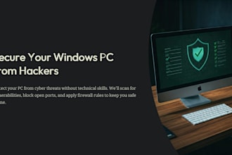 secure your PC by closing open ports and blocking remote access