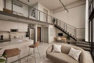 restyle modern3d basement design,functional interior rendering,floor plan layout