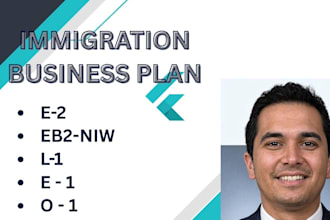 l write a uscis ready eb2 niw expert opinion letter and business plan support
