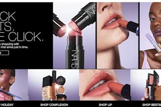 build skincare shopify beauty website ecommerce store lipstick skincare website