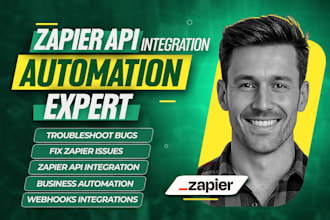 help setup or fix zapier zap intergration and automation
