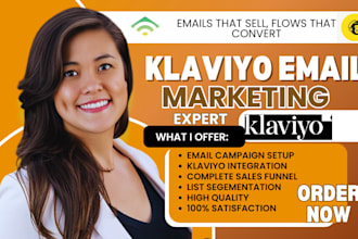 set up ecommerce email marketing in klaviyo flows, gohighlevel and mailchimp