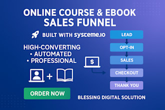 do effective systeme io online course sales funnel, ebook marketing sales funnel