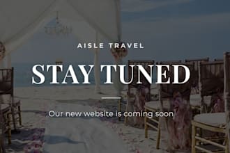 create coming soon or maintenance page with countdown timer