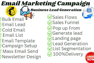 send bulk email marketing, bulk email blast, email campaign
