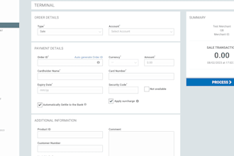setup high risk payment gateway with 2d virtual terminal for payment processing