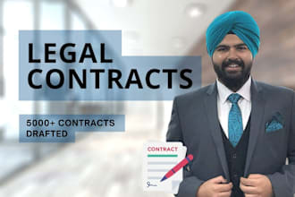 be your contract lawyer for drafting legal contracts