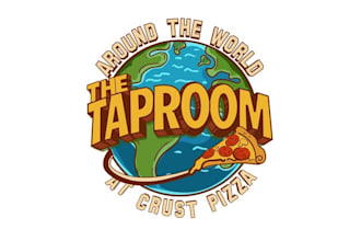 design taproom crust pizza co takeover theme logo