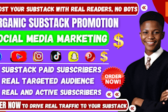do organic substack promotion, substack page link promotion to boost subscribers