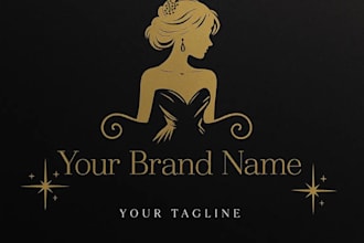 design feminine beauty salon, eyelashes, hair ,nail, and boutique logo