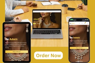 design luxury jewelry shopify store jewelry dropshipping store jewelry website