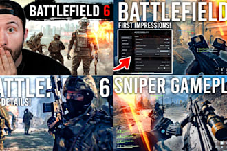 design battlefield 6 thumbnails or any older bf thumbnail