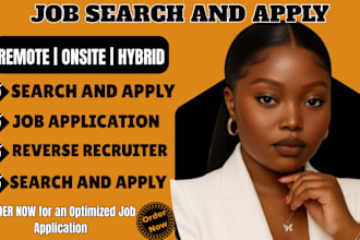 search and apply to remote jobs, onsite jobs as your VA reverse recruiter