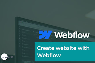 build a responsive webflow website for your business