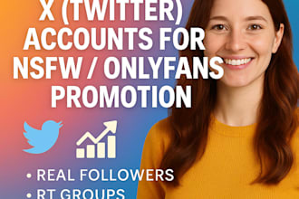 boost your onlyfans fast with nsfw twitter accounts and active rt groups
