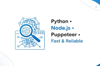 build fullstack web apps and scrape data from any website