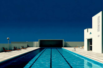make design swimming pool and construction drawing