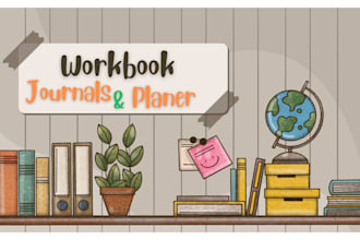 create logbooks, journals, and notebooks for KDP