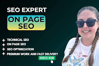 give you onpage seo technical service for wordpress or wix website