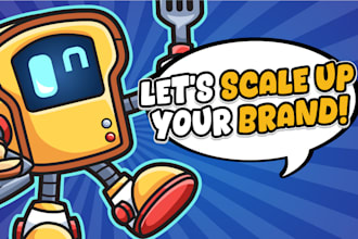 create mascot characters for food and beverage brands