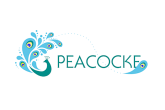 do make an high quality modern peacock logo