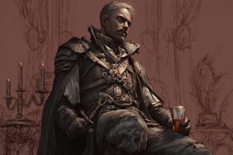 design dark nsfw gay mafia fantasy erotic romance character
