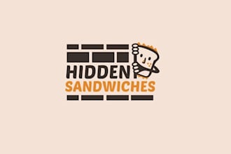 design hip sandwich shop logo