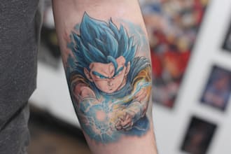 create unique custom tattoo art, full tattoo sleeve design