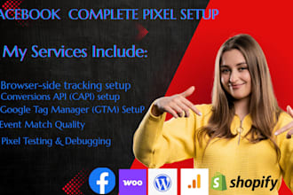 facebook pixel and conversions API setup