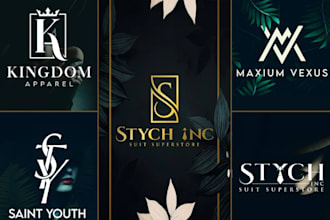 craft modern minimalist luxury business logo design