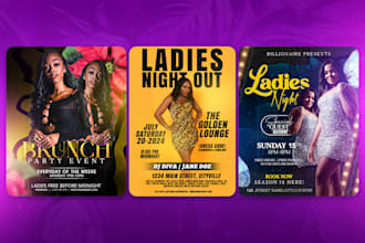 design social media flyers and posts