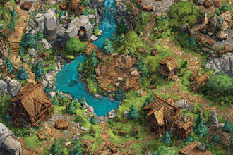 make fantasy world map design custom dnd game map