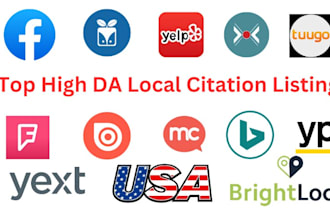 200 USA local citations directories local SEO with quality