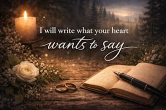 write what your heart wants to say