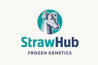 make an custom greyhound logo with unlimited revision