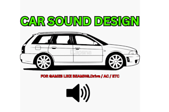 create realistic car sounds for games