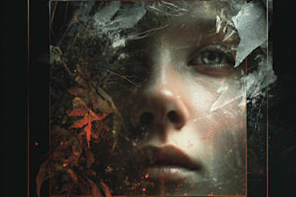 do design alternative and metalcore of metal album cover art