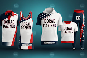 design logo and product mockups