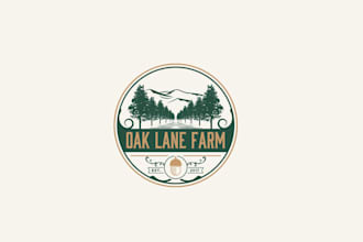 design a modern agriculture or farm logo