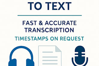 transcribe audio and video to text