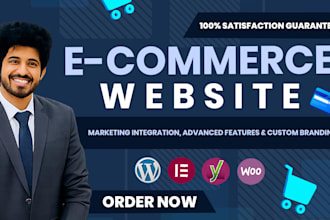 create an e commerce website for your business