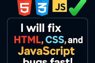 fix javascript, jquery, and react bugs for your web app