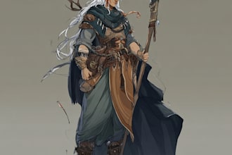 dnd character art and dnd character art