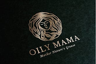 design a luxury cosmetic, fashion, beauty, and makeup logo