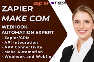 setup  make com, automation workflow, webhook http