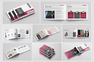 design a professional vending catalog or brochure to showcase your products