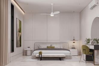 do 3d bedroom, kitchen interior design, 3d model and rendering