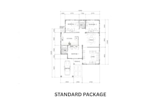 provide 2d architectural cad drafting from your sketch