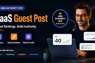saas guest posts on a high authority website