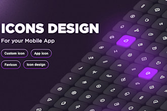 design favicons, custom icons, and app icons for your app